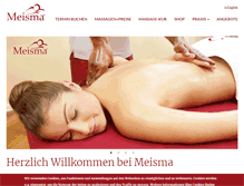 Tablet Screenshot of meisma.de